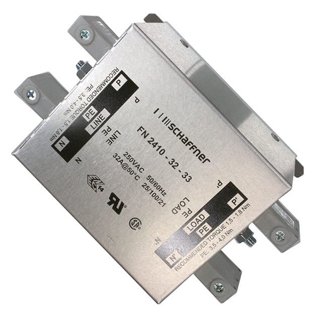 FN2410-32-33 Schaffner EMC Inc.  Moduli di filtro di linea di alimentazione